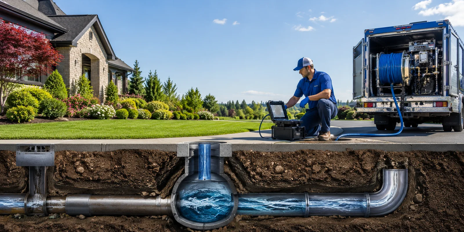 Drainage restoration information for Reynoldsville, WV